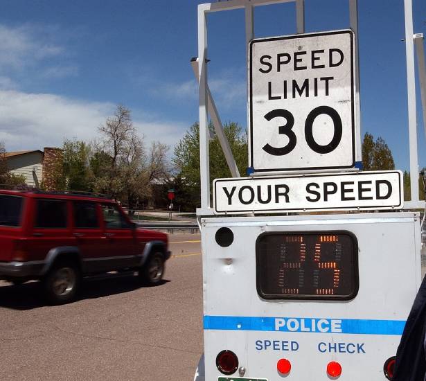 Radar Speed Monitering Trailers